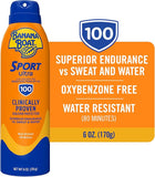 Banana Boat Sunscreen UltraMist Sport Performance Broad Spectrum Sun Care Sunscreen Spray - SPF 100, 6 Ounce