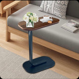 Metal c shaped side table study computer coffee table