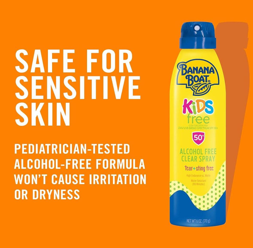 Banana Boat - Kids Sport Sunscreen Lotion Spray SPF 50+